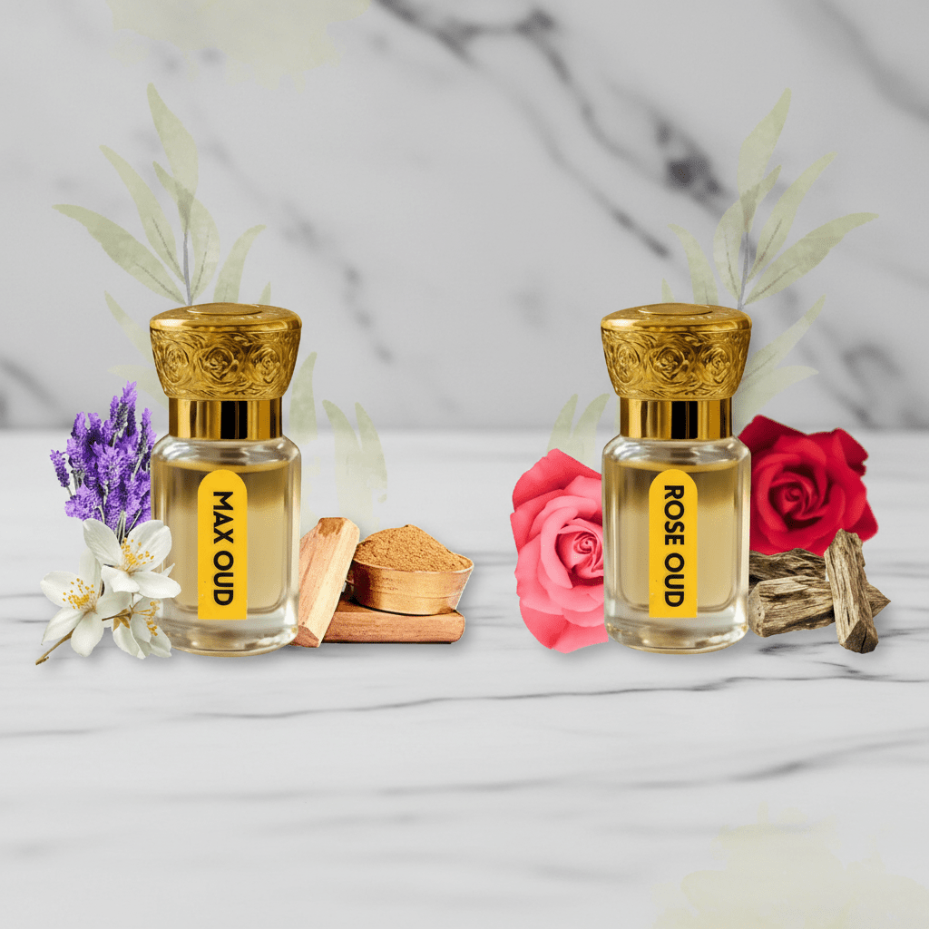 100% natural attar Pure organic agarwood Oud Attar - Traditional steam distillation process for long lasting natural fragrance. 