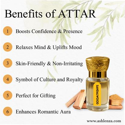 100% Pure Ittar Roll-On Perfume | Original Attar for Men & Women | Arabic Perfume Oils for Eid, Ramadan, and Umrah Gifts