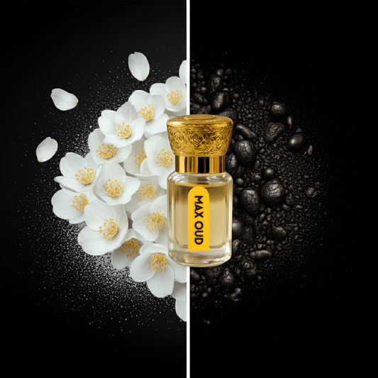 Max Oud Attar Good perfume for men in india 100% assam oud attar pure concentrated oil non-alcoholic unisex fragrance with Oudh & patchoili.