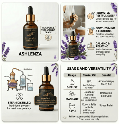 lavender oil for sleep