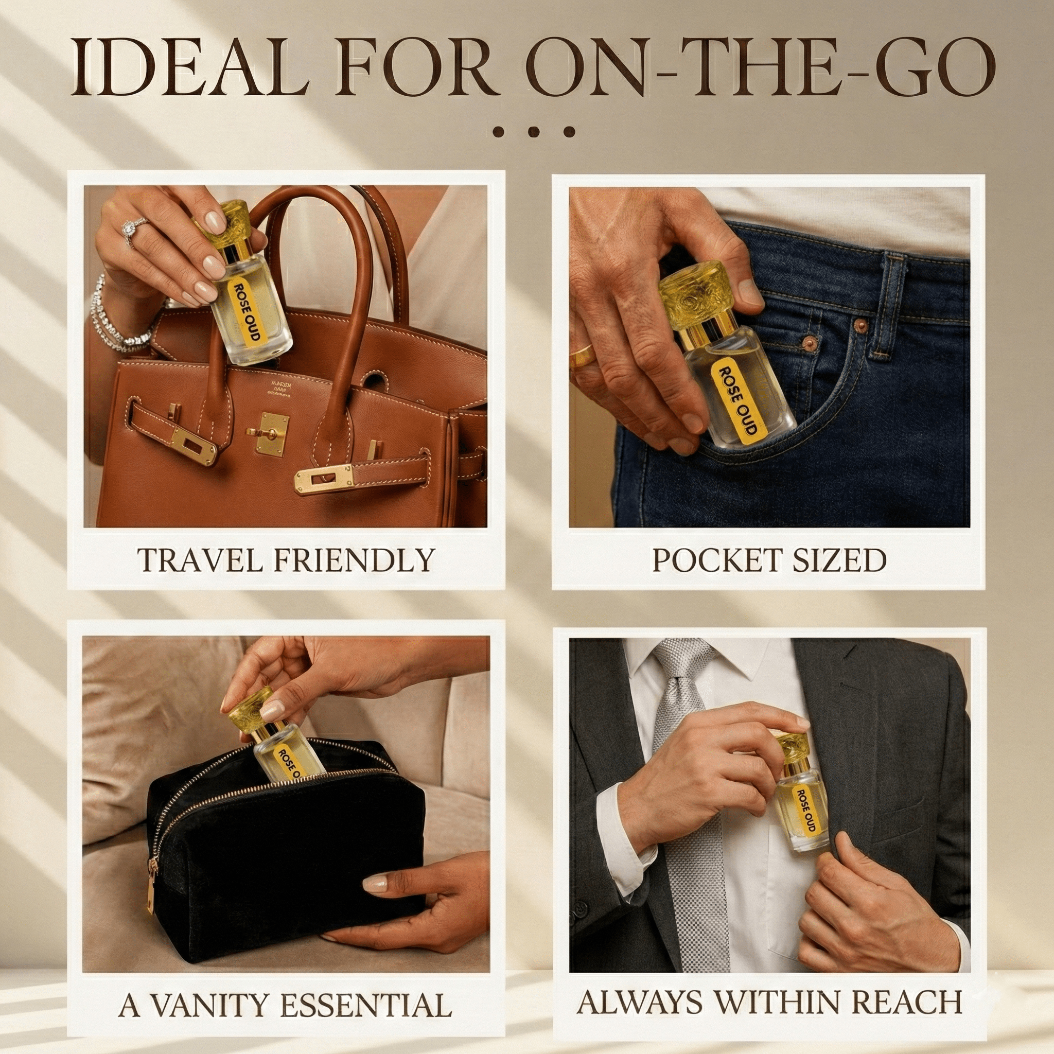 Natural Flower Attar Rose